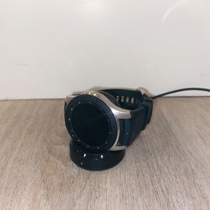 Samsung Galaxy Watch and Charger